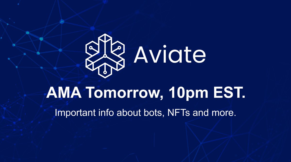 Aviate Protocol tweet media