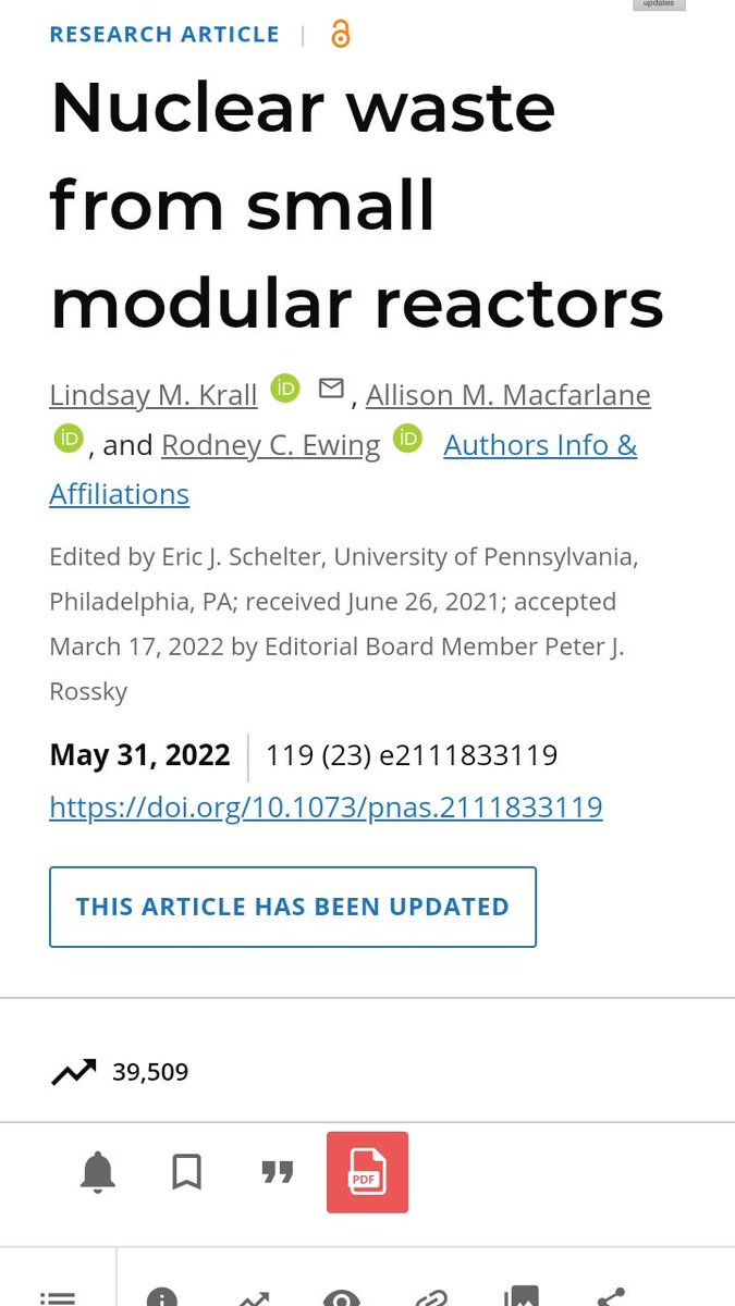 CescoEstep's tweet photo. New tech mini Nuclear plants are about to become your next door neighbor. 

FYI: Like fossil fuels, nuclear fuel requires special preparation, handling, storage and transport. But nuclear is more hazardous to public health and is NOT "green"

Ask the National Academy of Sciences: https://t.co/5bLsDET2g1