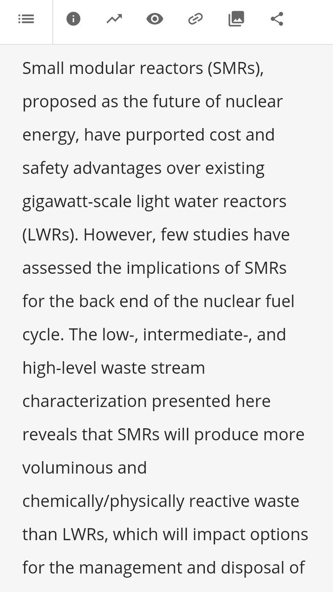 CescoEstep's tweet photo. New tech mini Nuclear plants are about to become your next door neighbor. 

FYI: Like fossil fuels, nuclear fuel requires special preparation, handling, storage and transport. But nuclear is more hazardous to public health and is NOT "green"

Ask the National Academy of Sciences: https://t.co/5bLsDET2g1