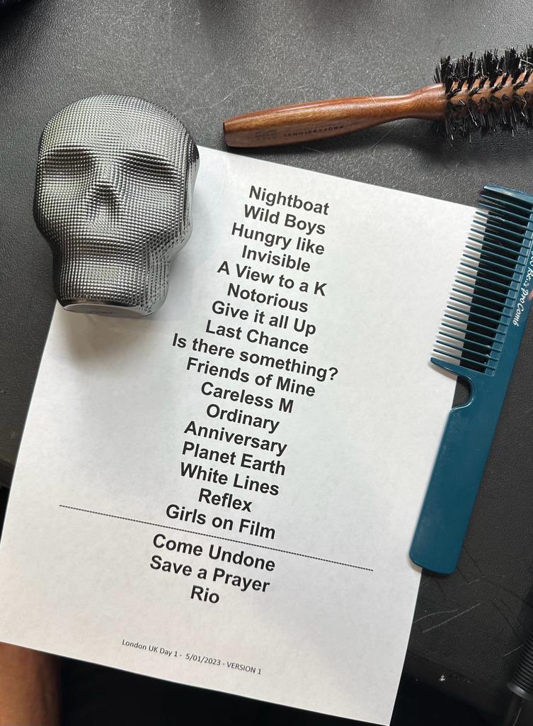 duranduran's tweet photo. What a night at the @TheO2 , thanks to all who came - be back tomorrow✨ https://t.co/vNNhckwscu