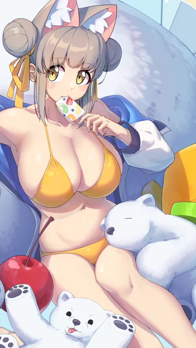 うちのこ水着