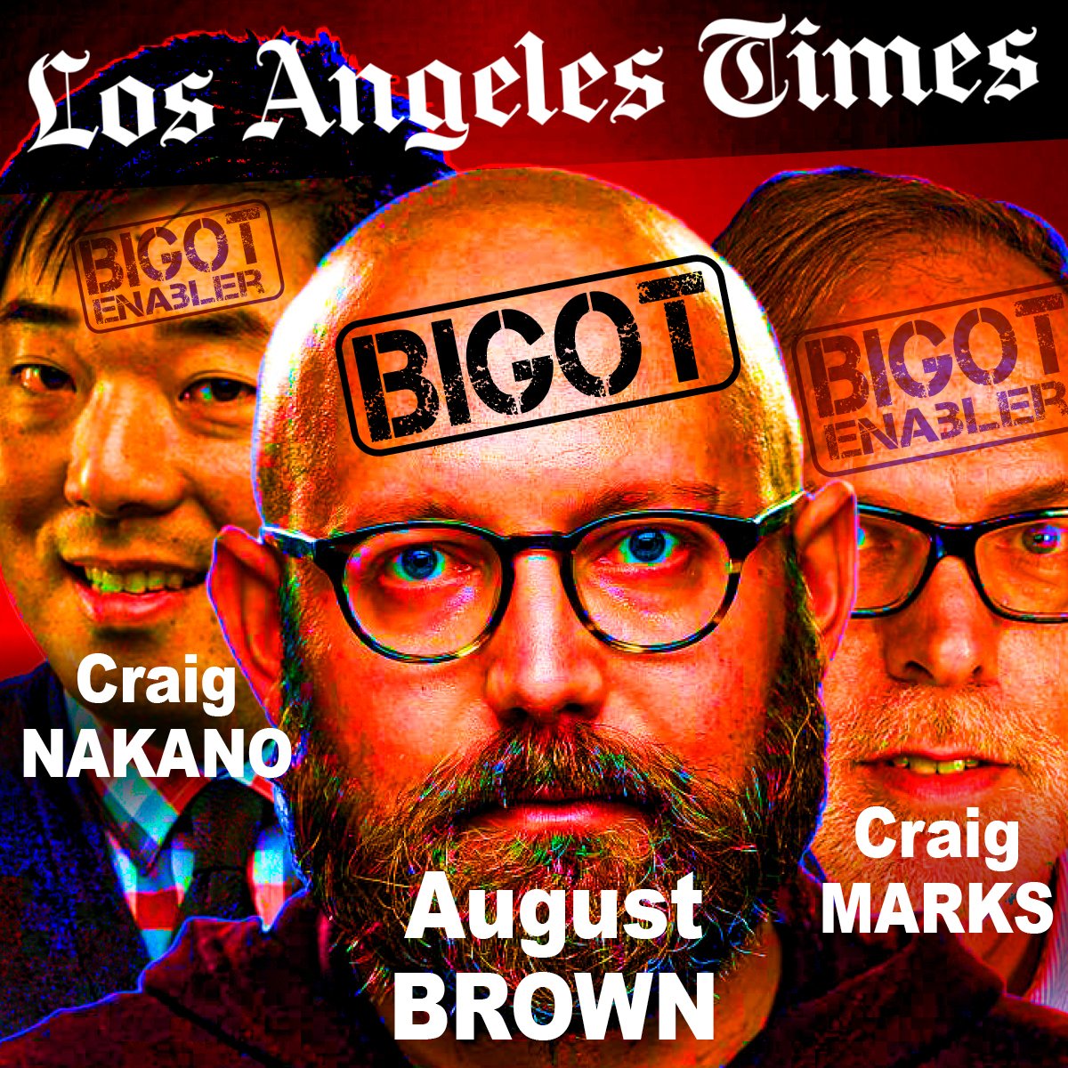 standmonitor's tweet photo. How could August Brown's editors at the @LATimes permit such an obviously flawed story to be published? 

They had received evidence and facts that undermine Brown's false claims, but they ignored it and published the biased story they intended. @latimesent @meridak @craigmarks @cnakano