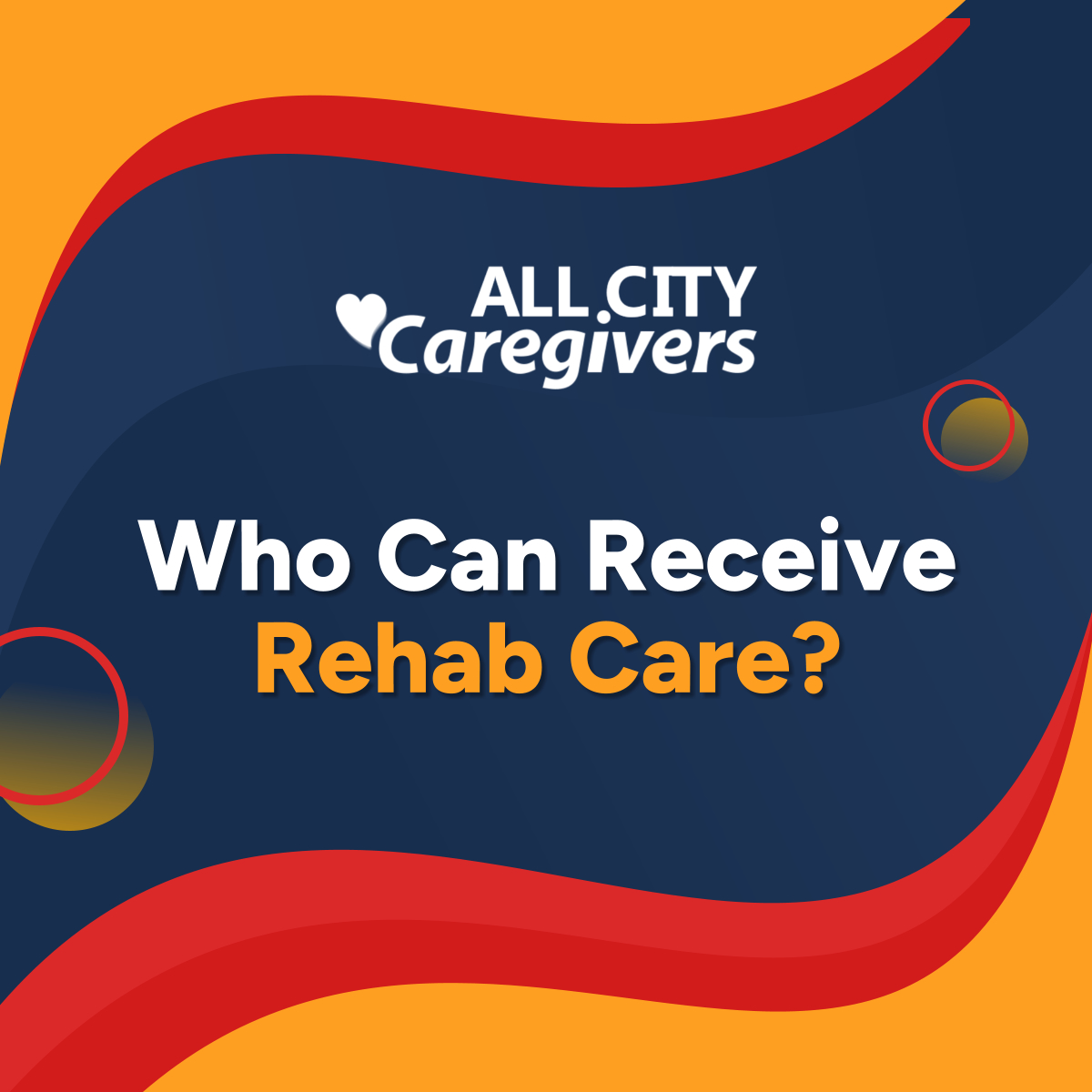 Rehabilitation care is for any person who needs to recover after illness or injury. This includes individuals who need 24/7 care and those who have the potential for improvement in their abilities and health as they recover.

#HomeCare #SimiValleyCA #RehabCare