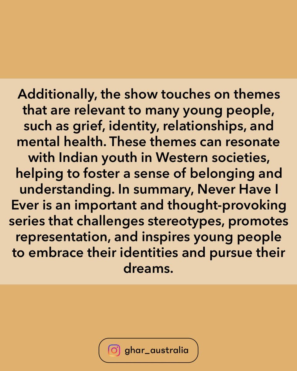ghar_canberra's tweet photo. Explore the compelling reasons why "Never Have I Ever" on #Netflix deserves a spot on your must-watch list. With season 4 premiering on June 8, 2023, now is the perfect time to discover what makes this series so captivating. Read on to find out more. https://t.co/zOOUaR7ey8