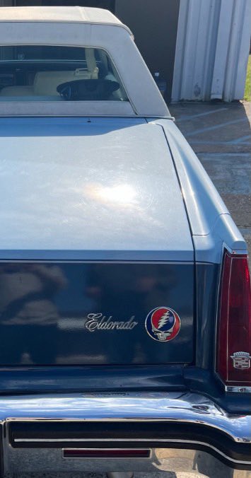 alisonmartino's tweet photo. “Out on the road today I saw Deadhead sticker on a Cadillac …” https://t.co/c9Qy8g8msY