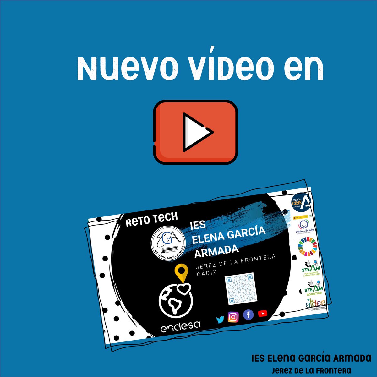 IESElenaGA's tweet photo. Aquí tines el vídeo del proyecto que presentará nuestro alumnado para @Retotech @BQeducacion, en málaga el próximo 30 de mayo.

https://t.co/s2Gkof88ly

#lamanodeelena #pensamientocomputacional #robotica #programarmola #ods #STEAM @auladcine @educaciongob @educaand @cepdejerez https://t.co/3N0SdSGEDT