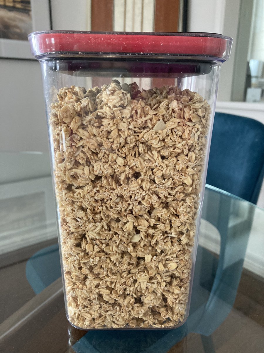 KerryMcGawley's tweet photo. Tesco's answer to the cost-of-living crisis... remove all tropical fruits from their Tropical Fruits Granola. Seriously @Tesco, please don't take us for mugs. We're not mugs. #coconot #banananono #pasdepapaya https://t.co/7JEzSgBqLx