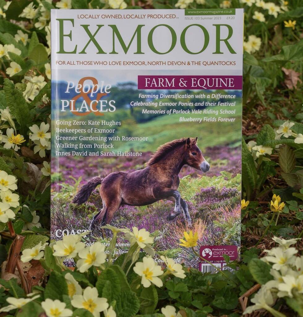 The lorry comes today and Margaret will begin shop deliveries the moment it’s arrived! I’ll update the Facebook page throughout deliveries. Happy reading! Pic of the mag by @leanna_coles and cover photo by @exmoormare Tricia Gibson. instagr.am/p/Cru5R4esXnl/