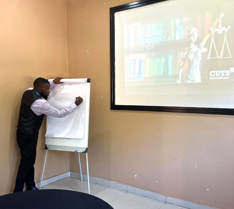 CUTS_Lusaka's tweet photo. CUTS Lusaka held a project planning and staff capacity building workshop from 25th- 27th April 2023, at Chita Lodge Kafue to kick start the implementation of the Advocacy for Sustainable Debt Management and Enhanced Oversight Mechanisms project, supported by the OSF #osf #mofnp https://t.co/l3PzPFNCbX
