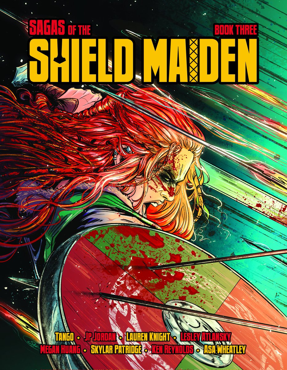 Not long now. We're launching Sagas of the Shield Maiden at 7pm (UK time) this evening!