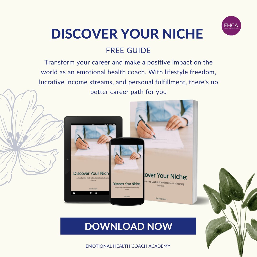 Transform your career & make a positive impact on the world as an emotional health coach. Join the movement & discover your niche with our free guide to building a successful coaching business today! Get access: …tionalhealthcoachacademy.mykajabi.com/DiscoverYourNi… #emotionalhealthcoach #coachingindustry