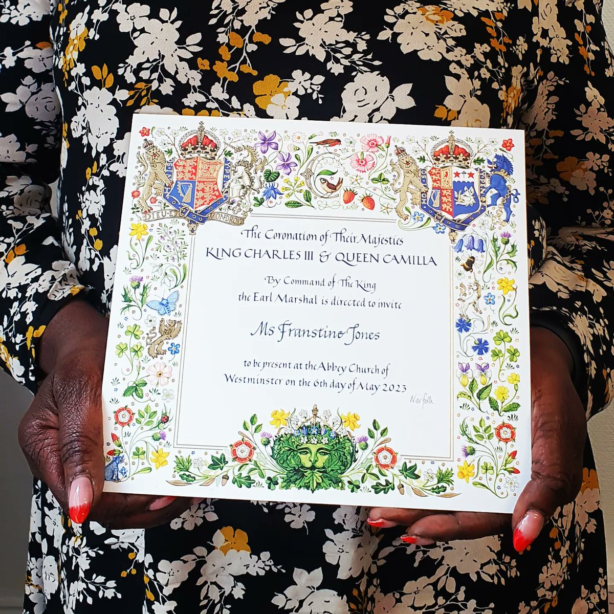 We're SO proud of our co-director, friend and our Queen @Franstine_Jones BEM, who is off to the #Coronation this Saturday! She's one of the few recipients of the British Empire Medallion (BEM) for voluntary work to be invited. She uses her BEM to raise awareness of her D&I work