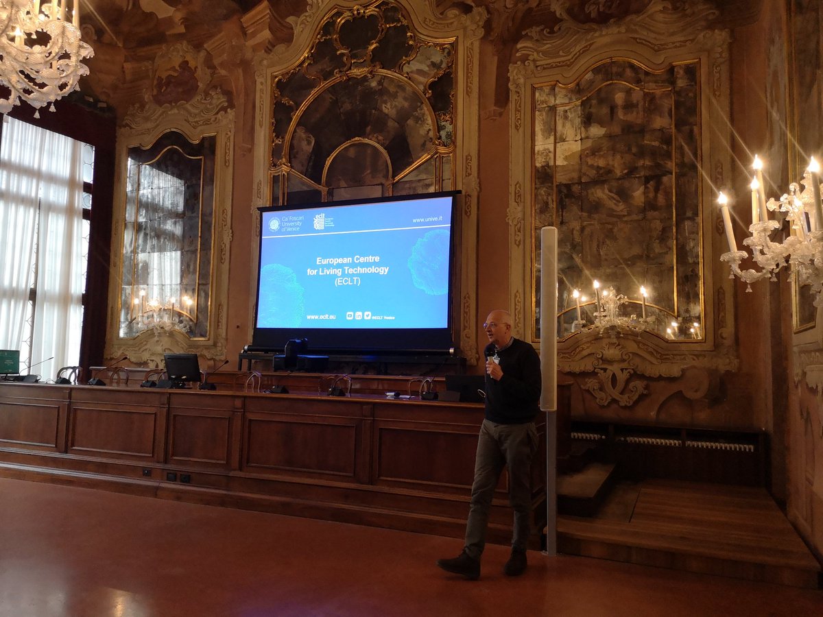 Dynalife COST (@dynalifecost) on Twitter photo First plenary lecture by Achille Giacometti (director of <a href="/ECLT_Venice/">ECLT_Ca'Foscari</a>) on "Statistical Mechanics of Self-Assembly Processes".
#DYNALIFEcost <a href="/COSTprogramme/">COST</a> First plenary lecture by Achille Giacometti (director of <a href="/ECLT_Venice/">ECLT_Ca'Foscari</a>) on "Statistical Mechanics of Self-Assembly Processes".
#DYNALIFEcost <a href="/COSTprogramme/">COST</a>
