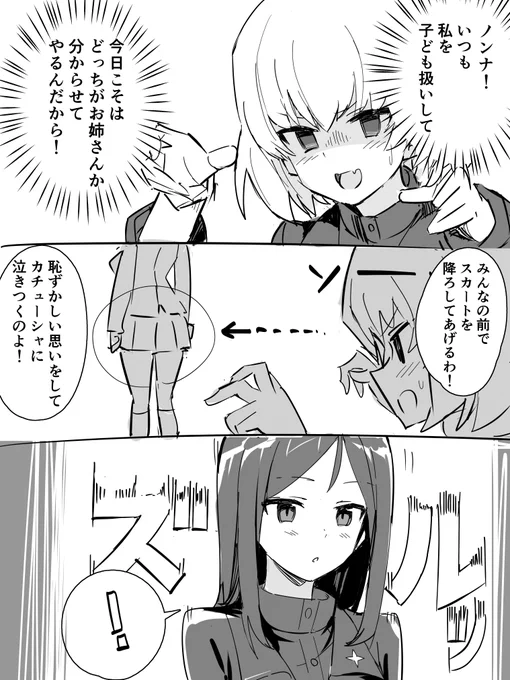 カチューシャとノンナ #ガルパン