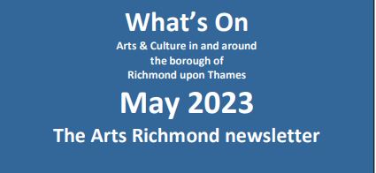 Arts Richmond UK (@artsrichmonduk) on Twitter photo ARTS RICHMOND MAY 2023 NEWSLETTER
Our regular newsletter featuring events and exhibitions from #ArtsRichmond and our affiliates across the borough.
artsrichmond.org.uk/whats-on
To join our community of arts enthusiasts please visit: artsrichmond.org.uk/join-us ARTS RICHMOND MAY 2023 NEWSLETTER
Our regular newsletter featuring events and exhibitions from #ArtsRichmond and our affiliates across the borough.
artsrichmond.org.uk/whats-on
To join our community of arts enthusiasts please visit: artsrichmond.org.uk/join-us