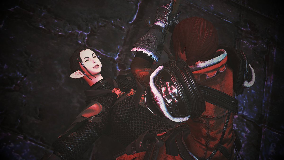 "You remembered the taste of blood."

Finally took some screens relating to the story of Bena's Darkside awakening.
*Many disavowed Temple Knights as void cultists were harmed in the making of these screenshots.