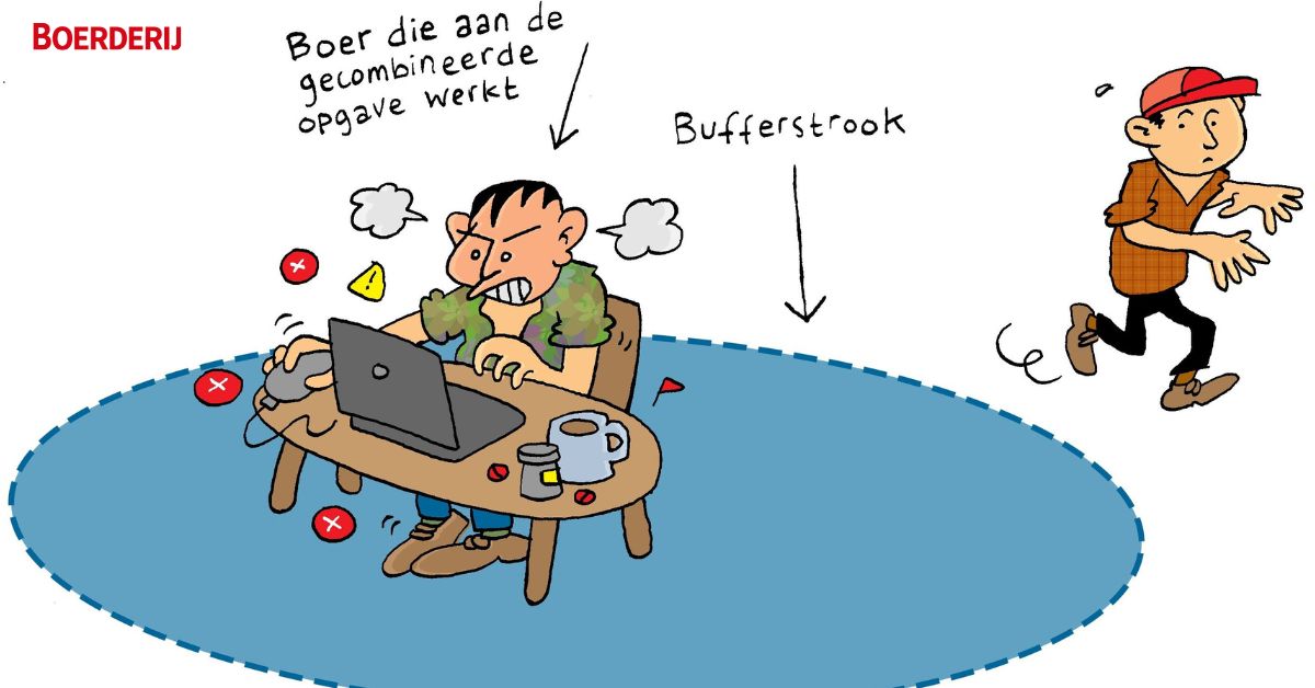 Boerderij_nl's tweet image. De Gecombineerde opgave blijft ondanks de maand extra een ding. #glb #bufferstroken #mest boerderij.nl/extra-tijd-gec…