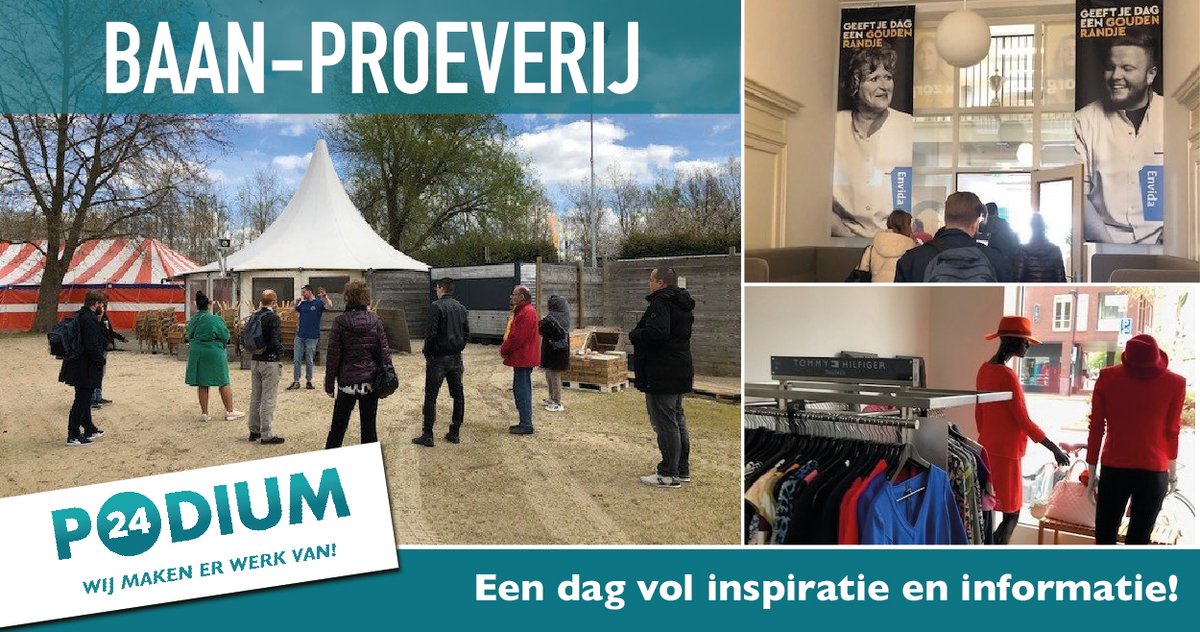 De medewerkers van Sociale Zaken Maastricht Heuvelland (SZMH) en Podium24 organiseerden in april een Baanproeverij. Een ochtend vol informatie en inspiratie! 👉podium24.nl/nieuws/baanpro…