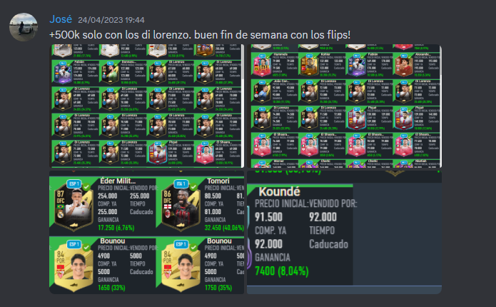 Trading4Players's tweet photo. 🚨 ÚNETE A @Trading4Players POR TOTS 🚨
👀 Análisis de mercado diario
📊 Tradeos para altos y bajos presupuestos
💰 Inversiones
📲 Llamadas privadas de tradeo
👨💼 Atención 24h
📈 Tradeos para todas las plataformas
Contacta por 👉 MD para el pago
Discord: https://t.co/7ehd3Q6k0G https://t.co/mjMyPXHlAV