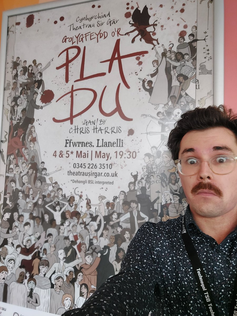 Be ddiawl wedest di??

Opening this week <a href="/TheatrauSirGar/">TheatrauSirGar</a> !

🎟 📅 🐀 🐈 🪓