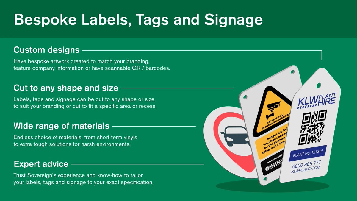 sov_print's tweet image. At Sovereign, we can print anything onto almost any flat surface!

Not sure which products would work best for your business? 

Contact us today on 01443 816414 and a member of our team will be more than happy to talk you through the options available. #sovprint #tradeprinter