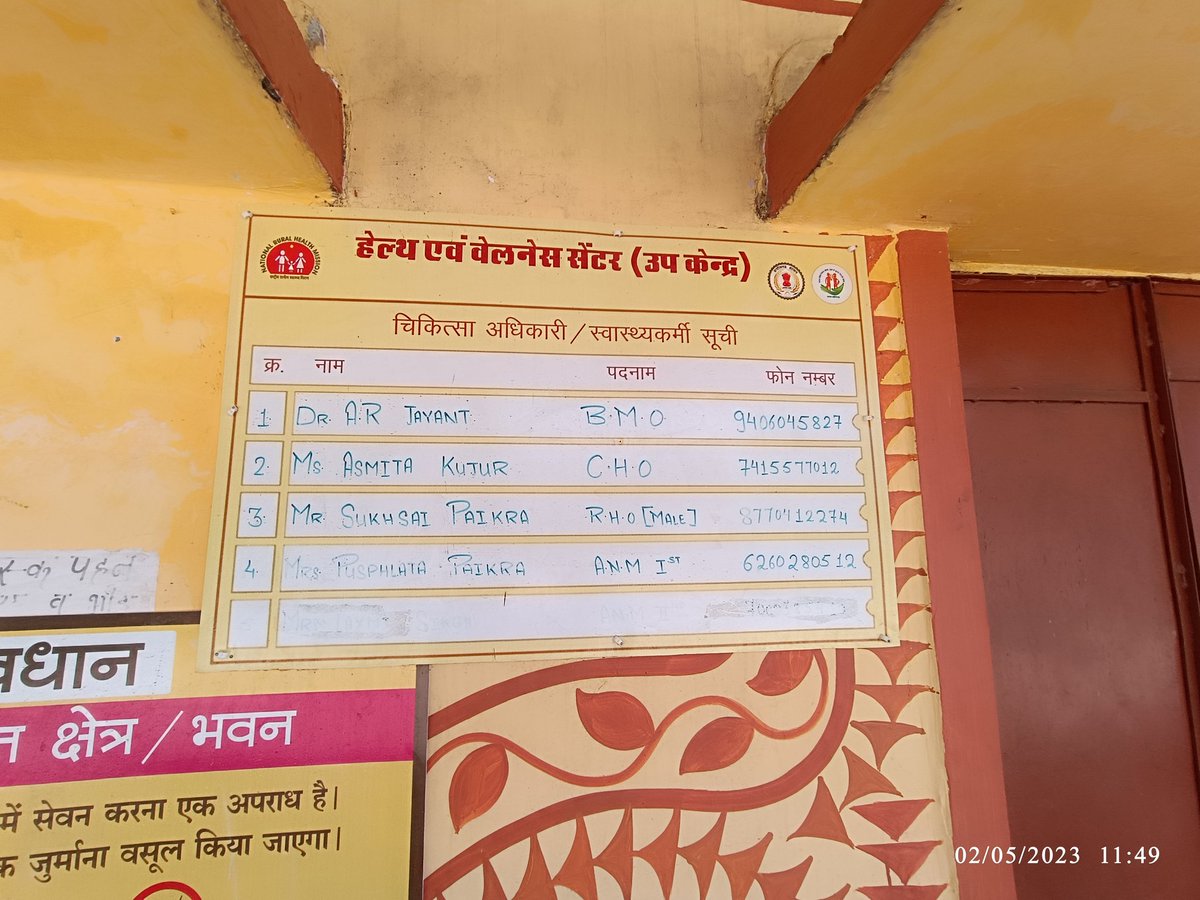 deepakk44121722's tweet photo. ये है ग्राम पंचायत पुटा और रामनगर का संयुक्त उप स्वास्थ्य केंद्र, यहा कहने को तो तीन स्टाफ हैं लेकिन लगभग आए दिन ही हॉस्पिटल बंद ही दिखता है,  दोपहर के 12 बज रहे हैं लेकिन अभी तक कोई भी स्टाफ यहाँ मौजुद नही हैं, और गेट पर ताला लगा हुआ है
#CMOChhattisgarh 
#BhupeshBaghel https://t.co/uw1B3NUYKU