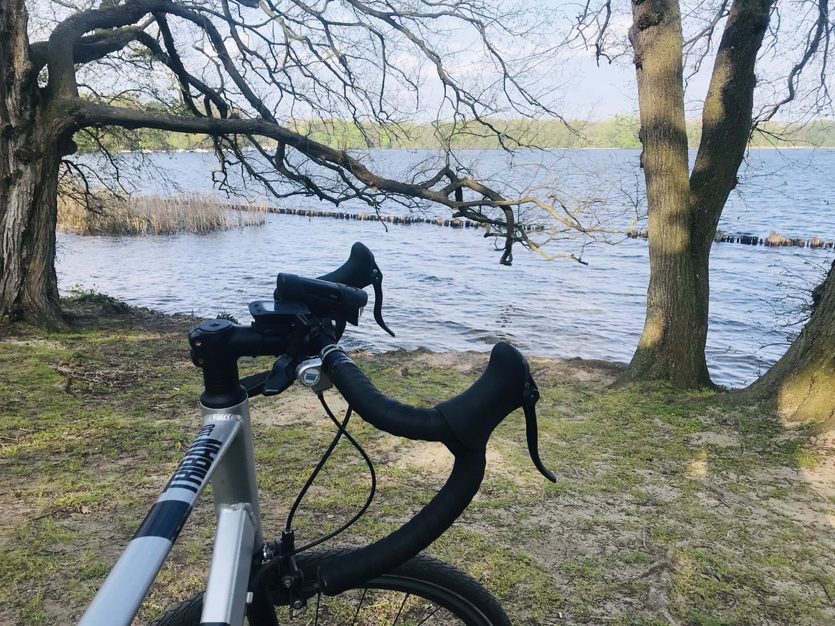 underagreysky's tweet photo. A quick morning ride by the lake after a night during which it felt like the May Day helicopters were hovering above the Osloer Straße. Less than eight weeks to go now until the #RidetotheSun for @PaharTrustNepal: https://t.co/WPn4hQbjj4

#adventuresbeyondthefrontdoor https://t.co/wuNIU7H7Mh