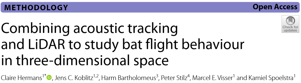 ClaireHermans's tweet photo. Very happy to share my first paper as first author, which is part of my PhD at @niooknaw  @AnimalEcol_NIOO with @KamielSpoelstra and @m_e_visser on the effect of light pollution on bat behaviour 🦇💡Check out ⬇️ for more details https://t.co/y4pumCd3yZ