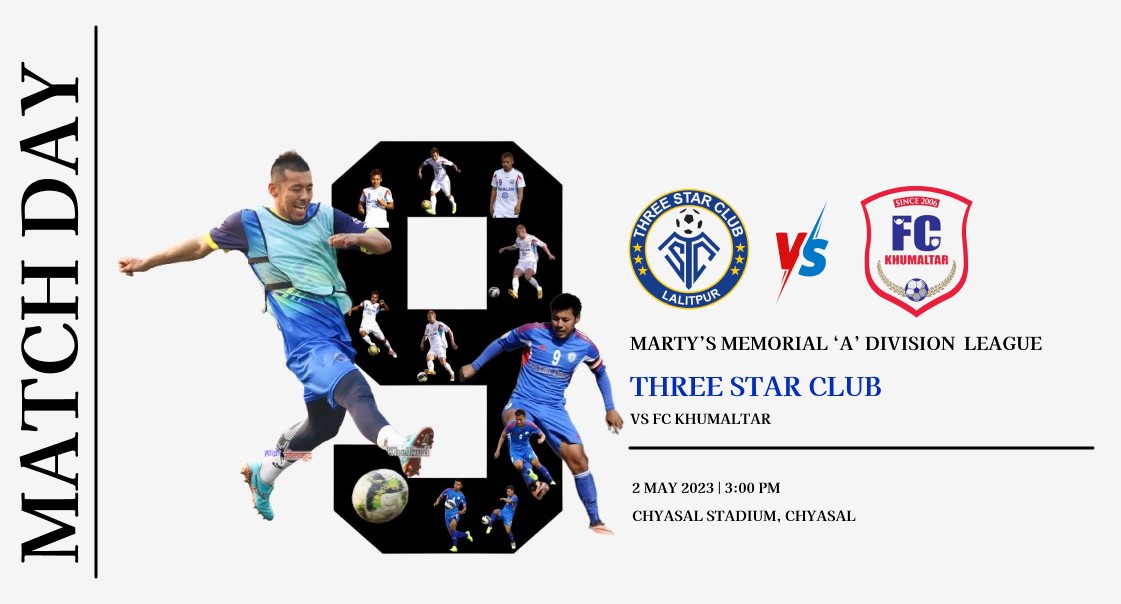 【FC REALE・NEPAL】

MATCHDAY !!!
Three Star Club vs FC KHUMALTAR
2 MAY 2023 | 3:00 pm
CHYASAL STADIUM, CHYASAL
Match link !

Youtube - youtube.com/@space4ktv
Facebook - facebook.com/space4ktelevis…

BEST OF LUCK Santosh Shahukhala ! <3