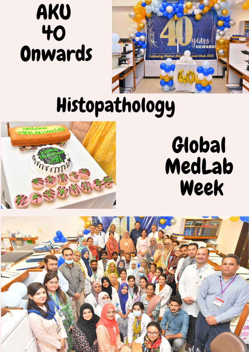 pathlabcomms's tweet image. Day 3 of Global Medical Lab Professional Week; Histopathology. We&apos;re excited to kick off a week-long celebration of the amazing work done by lab professionals in Pathology and Laboratory Medicine. #LabWeek #globalmedlabweek
@AKUGlobal