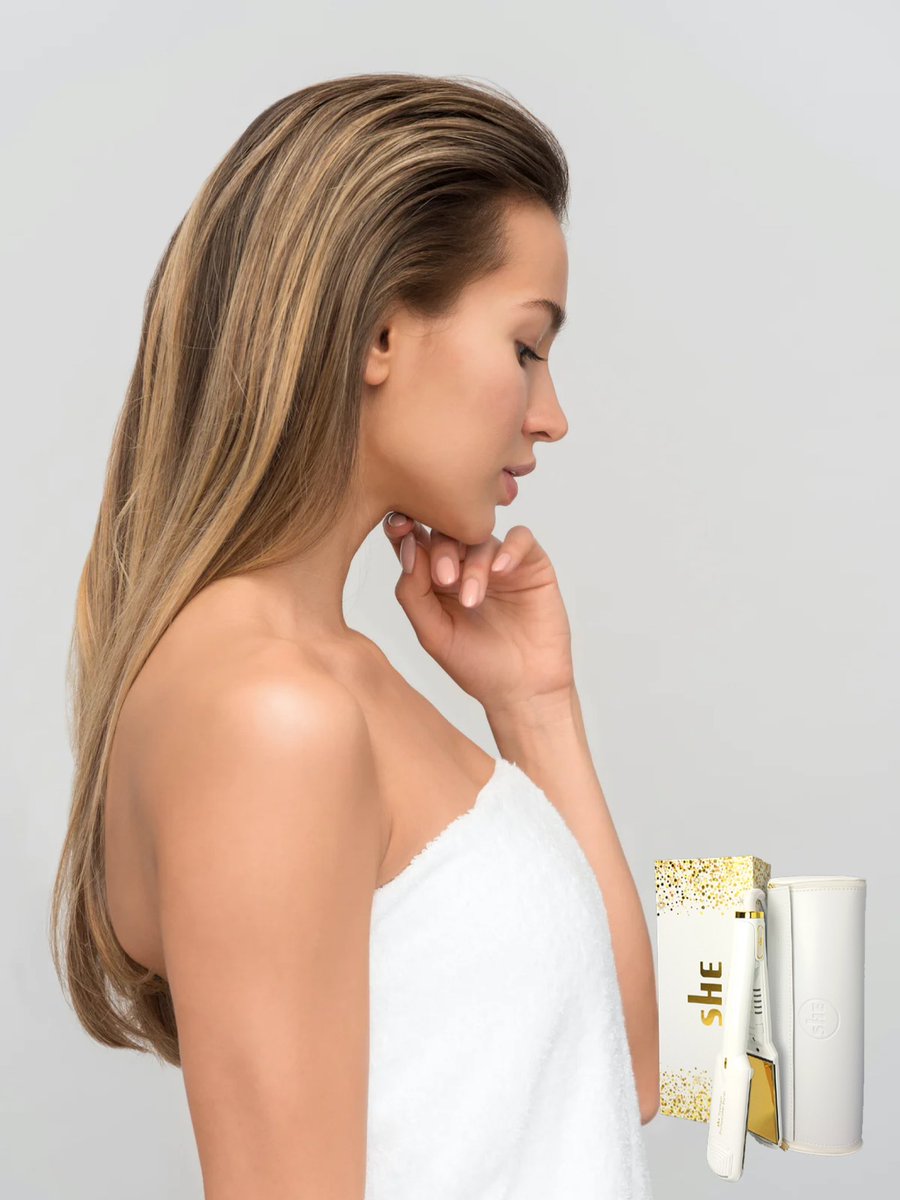 SheHairUK's tweet photo. Our Wide Titanium Styler is perfect for long &/or thick hair. Only £54.99 with FREE Delivery & a FREE Travel Pouch! Be quick… Limited Time Offer!!! https://t.co/87OUe5XgHk #SheHairUK #TitaniumStyler #TitaniumStraighteners #HairCare
#SheHairStraighteners #HairExtensions #Travel https://t.co/YpF5pmZAP3