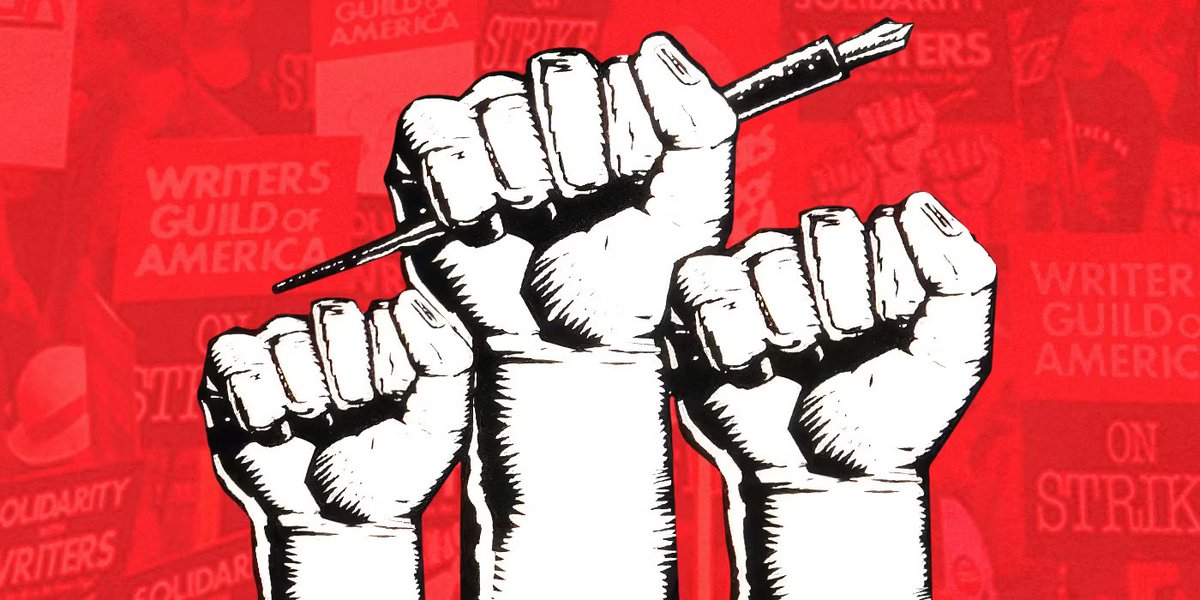 FilmUpdates's tweet photo. The Writers Guild of America has unanimously called for a strike to start from today, marking it the first WGA strike in 15 years. https://t.co/LA4KhxxOBJ