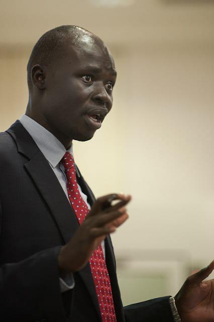Thank you <a href="/AjakPeter/">Peter Biar Ajak</a> for apologizing publicly to H. E. President Kiir for your past violation of his honour.  Today, you've put this nagging problem to rest. Courage is a vritue and its epitome is in honesty and genuineness. It's my wish this receives a reciprocal gensture!