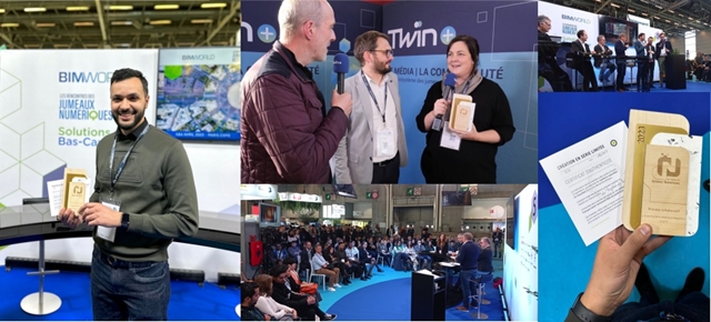 La remise des Trophées des Jumeaux Numériques a eu lieu ce mercredi 5 avril 2023 lors d'une cérémonie sur BIM World, à Paris Expo Porte de Versailles. Retrouvez les lauréats sur Twin+ : swll.to/ig0zjDv
#twinplus #digitaltwin <a href="/bim_world/">BIM WORLD</a> <a href="/buildingSMARTfr/">buildingSMART FRANCE</a>