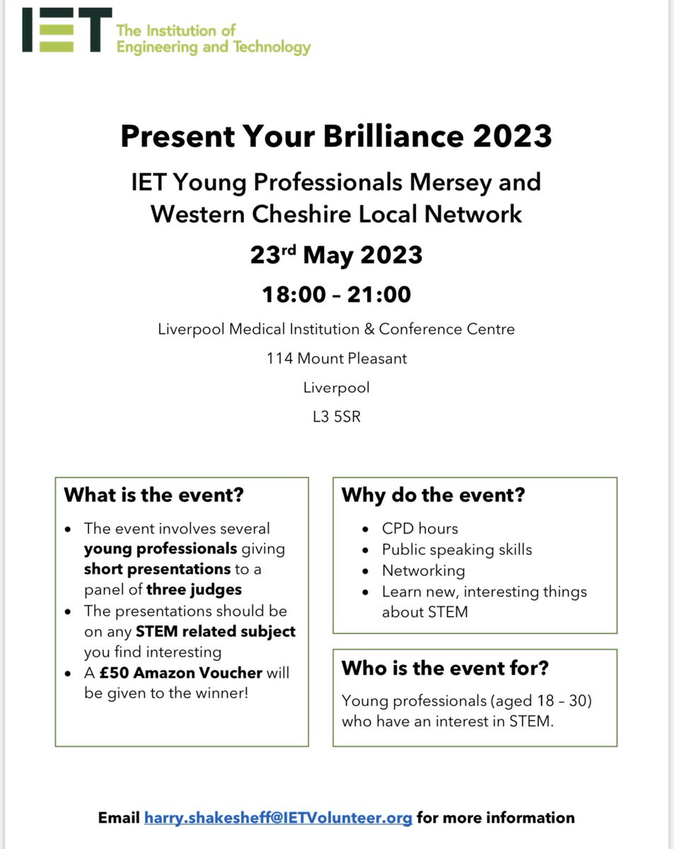 The IET Mersey and Western Cheshire LN tweet media