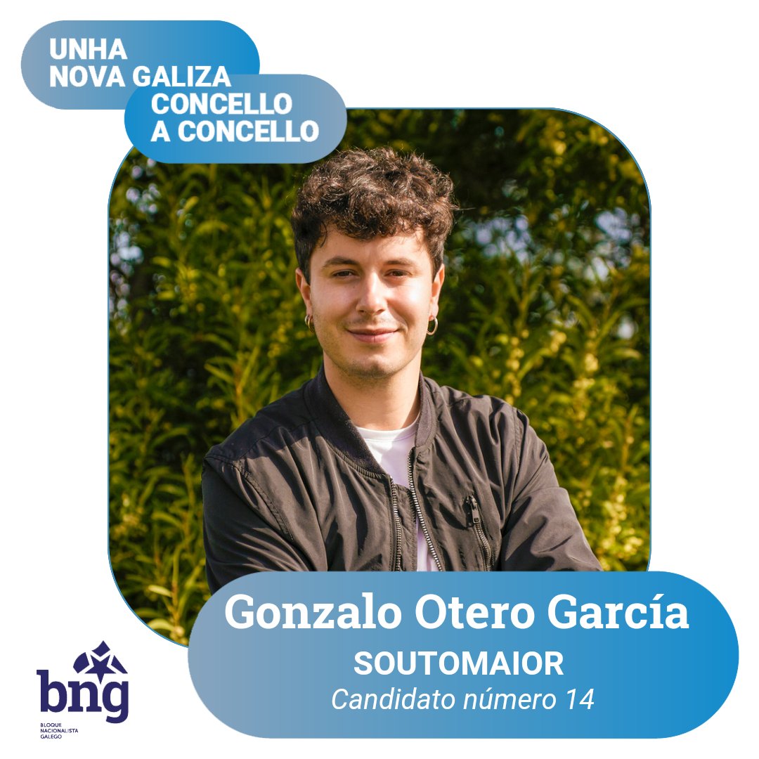 bng_soutomaior's tweet photo. 🫂 COÑECE A CANDIDATURA DE TODA A XENTE QUE LLE QUERE A SOUTOMAIOR

👉 No número 1️⃣4️⃣, outra das fichaxes que serán referencia no futuro de Soutomaior
Técnico de comercio, encargado de almacén e futbolista en activo, dende o Rial: Gonzalo Otero García!

#SoutomaiorMereceMáis https://t.co/8etvTdSx6d