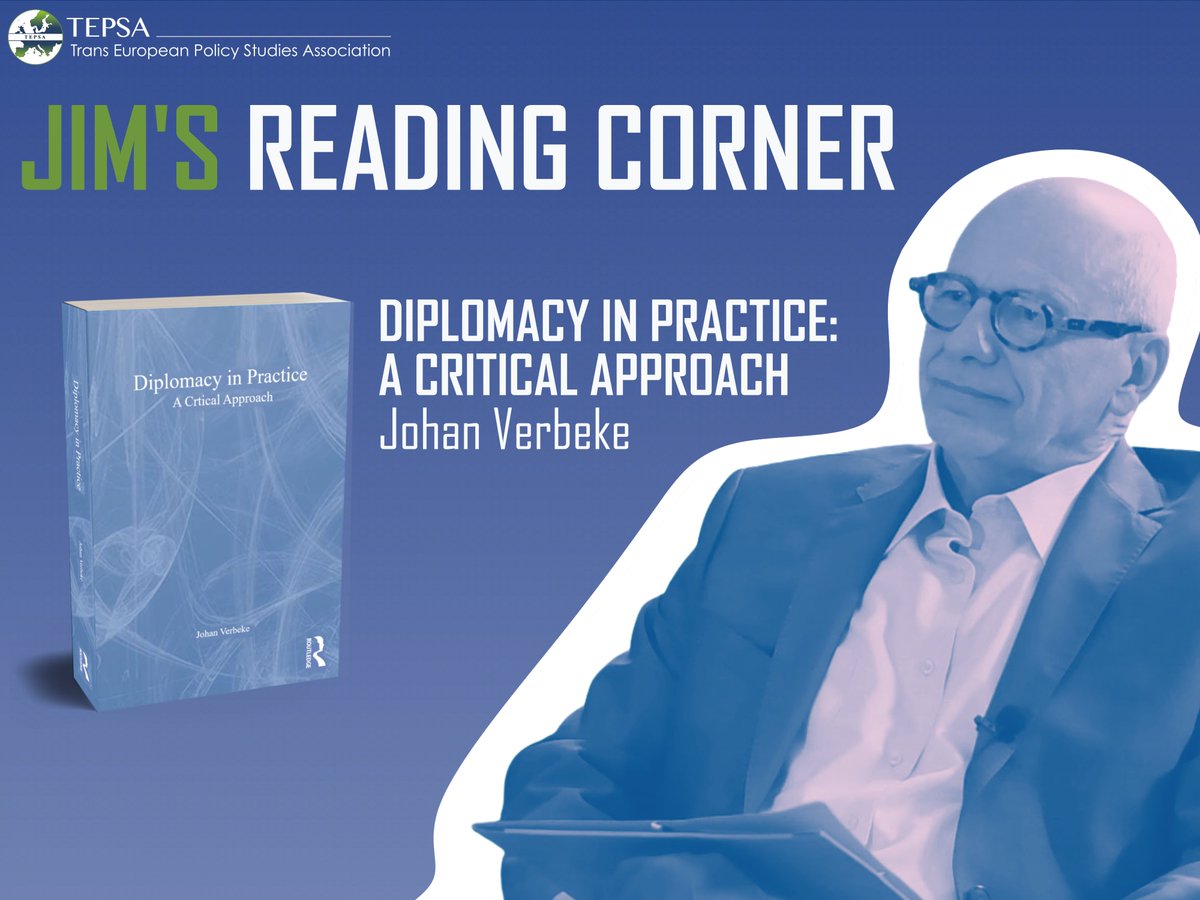 Book review by @CloosJim @tepsaeu: Johan Verbeke’s 'Diplomacy in Practice: A critical approach' ... a fascinating reflection on diplomacy by a practician who is at the same time a scholar. ... should be mandatory reading for any aspiring diplomat (...) and anybody interested in…