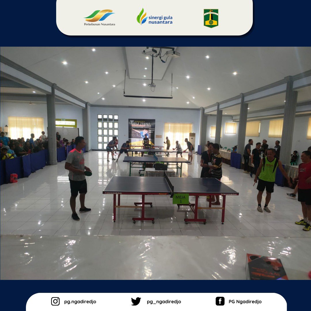 pg_ngadiredjo's tweet photo. Dalam rangka memeriahkan masa giling 2023 yang akan datang, PG Ngadiredjo mengadakan serangkaian kegiatan perlombaan cabang olahraga untuk umum. Kami berharap melalui kegiatan ini, dapat semakin mempererat tali silaturahmi antara PG Ngadiredjo dan masyarakat sekitar. https://t.co/IsjNc7dhVy