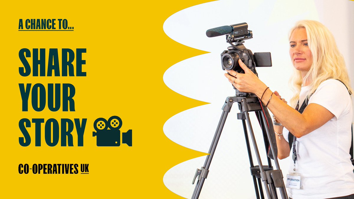 Does your co-operative change lives?
We want to amplify the UK's most powerful stories of #coops and co-operation by turning them into a feature-length documentary ⭐ 🎬 
Tell us why your co-op should feature. Deadline is midnight on 15 May.
 👉 bit.ly/41DrK0s