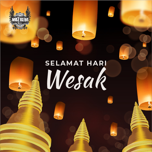 Selamat Hari Wesak kepada rakyat Malaysia yang menyambutnya. Semoga anda dapat meluangkan masa bersama keluarga tercinta 🥰

#Muzikini #HappyWesakDay #wesak #May #joy #happinest #peace#happyholiday