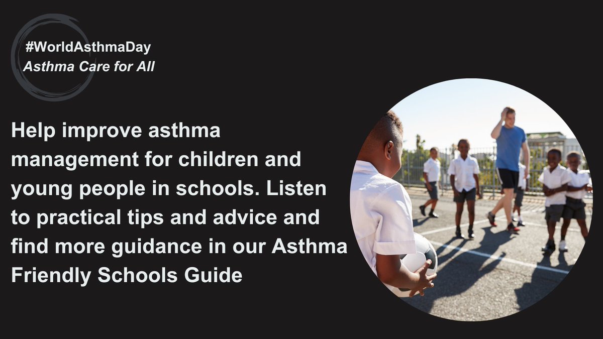 bcyp_nhsldn's tweet photo. Listen to expert advice, practical tips and guidance on setting up Asthma Friendly Schools in your area taken from our Morning of Learning from last year’s World Asthma Day https://t.co/9bwXXjbnnt  and in our Asthma Friendly Schools Guide https://t.co/aPumqVvghi
#AskAbout Asthma https://t.co/TRnOovpJ3w