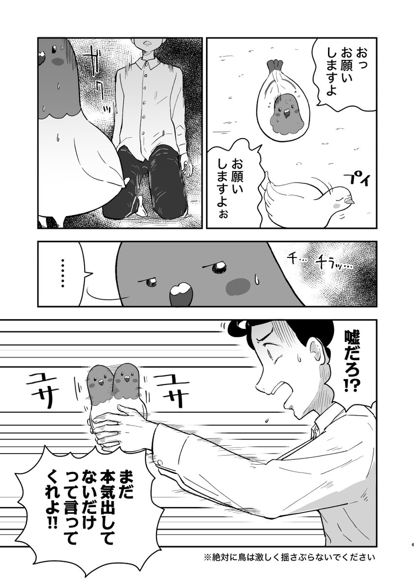 しゃべる鳩が青年に恋愛の指導をする話 3話(8/11)