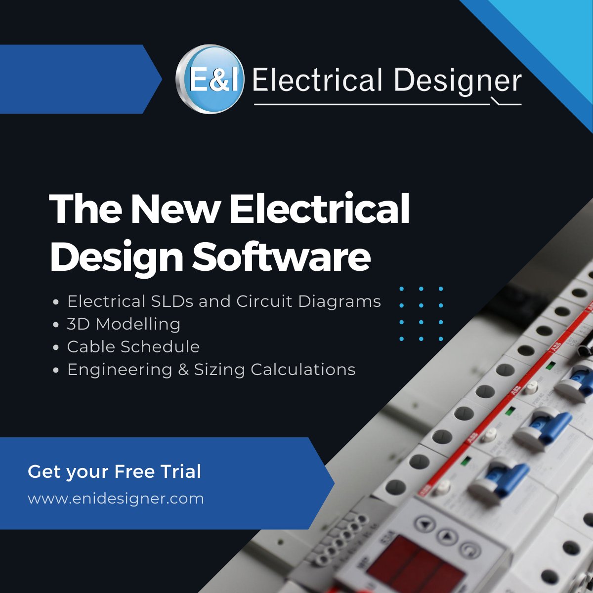 enidesigner's tweet image. Trust E&amp;amp;I Electrical Designer for your electrical design needs and elevate your projects to the next level. Download the Free Trial now: enidesigner.com/en/download-now

#ElectricalCAD #Electricalsoftware #Electricaldesignsoftware #Electricaldesigntool #Electricaldrawings