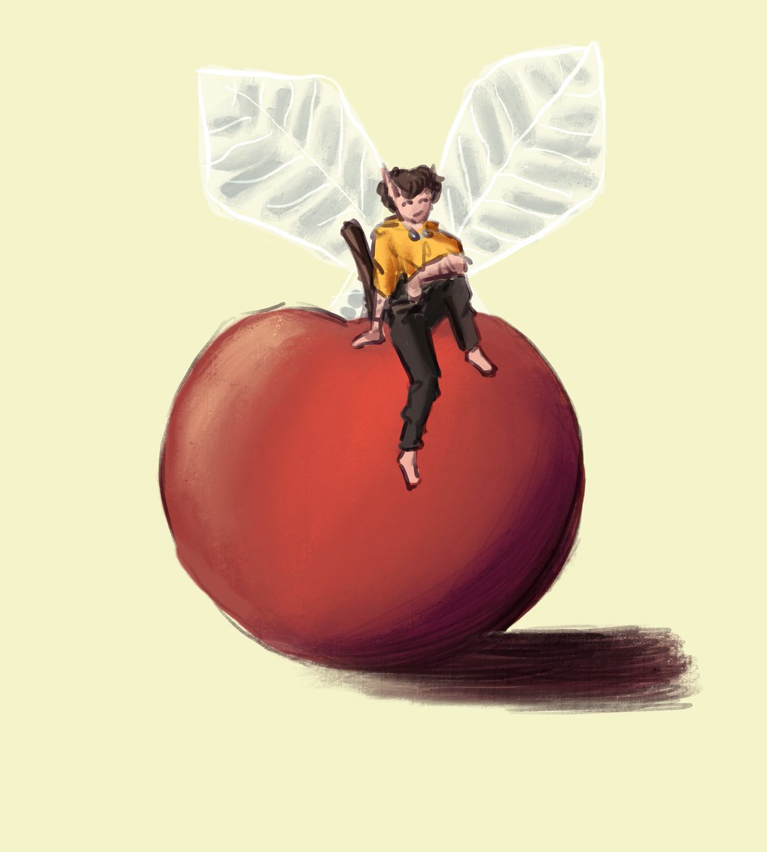 b34n5_'s tweet photo. day 574 of drawing @highkeyhateme every day until he completes the moot (or until I die idk)
but very tiny #faerivals oli ^-^ 

#mcyt #mcytfanart #highkeyhatemeart https://t.co/kXFt77zoh4