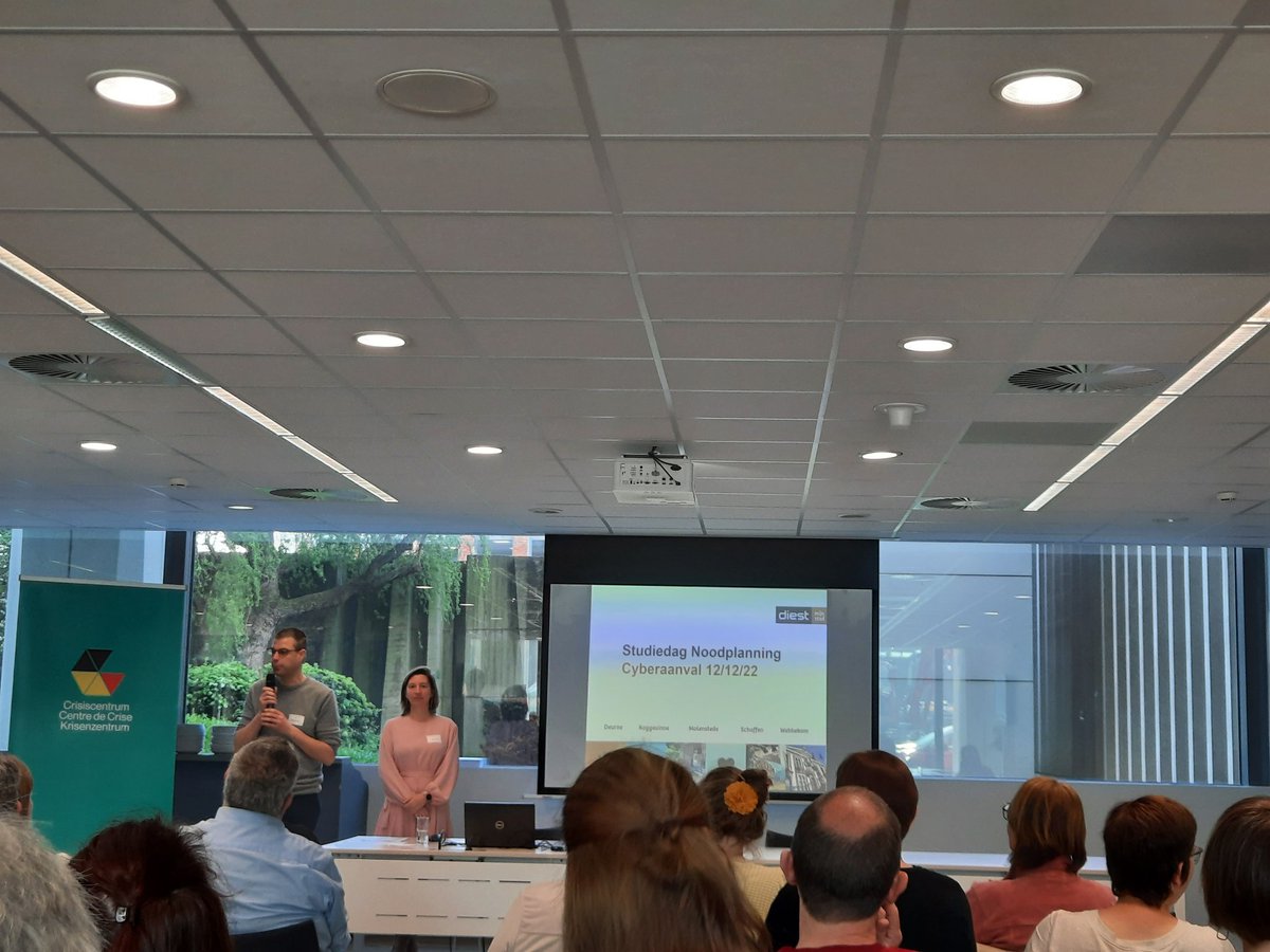 Noodplanning... dat is ook ervaringen delen. Interessante cases op studiedag van <a href="/CrisiscenterBE/">CrisisCenter Belgium</a> #noodplanning #crisisbeheer