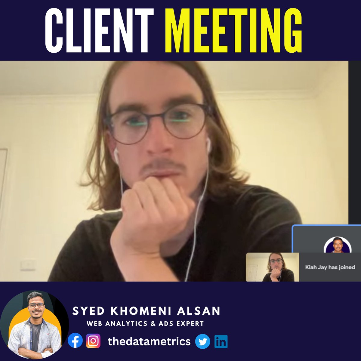 thedatametrics's tweet image. A client recently reached out to me to discuss their website's analytics and tracking capabilities. We decided to have a video meeting to go over the benefits of using Google Tag Manager (GTM) and Google Analytics 4 (GA4).
#googleanalytics4 #GoogleAnalytics4  #GTM #GA4