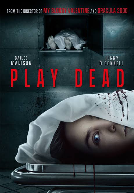 Criminology student Chloe fakes her own death, breaks into the morgue, in order to retrieve a piece of evidence that ties her younger brother to a crime gone wrong.

#PlayDead (2022) by #PatrickLussier, now streaming on @PrimeVideoIN.