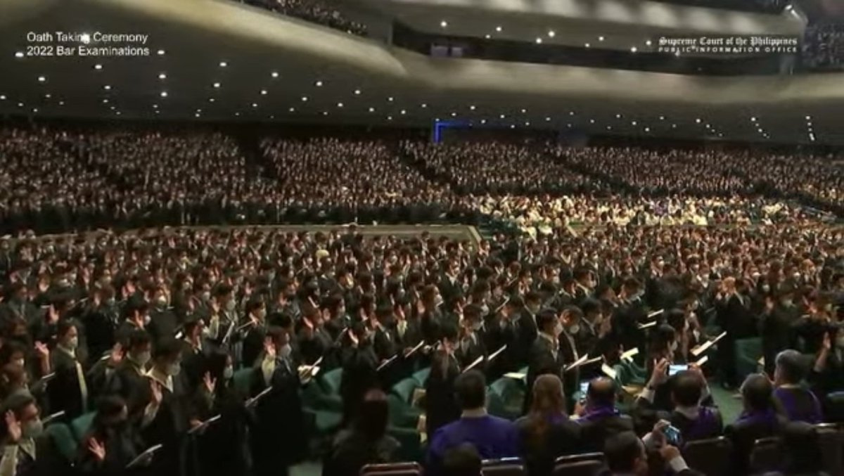 ABSCBN News on Twitter "LOOK SC clerk of court Atty. Marife LomibaoCuevas now administers