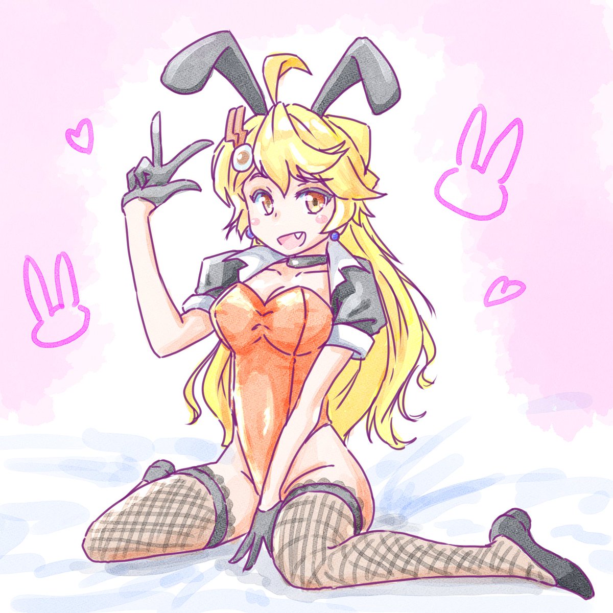 「4月中、うちの子以上に沢山描いてた某娘さん」|OGA-SAN🔭🎸🎨観測結束絵描き垢のイラスト