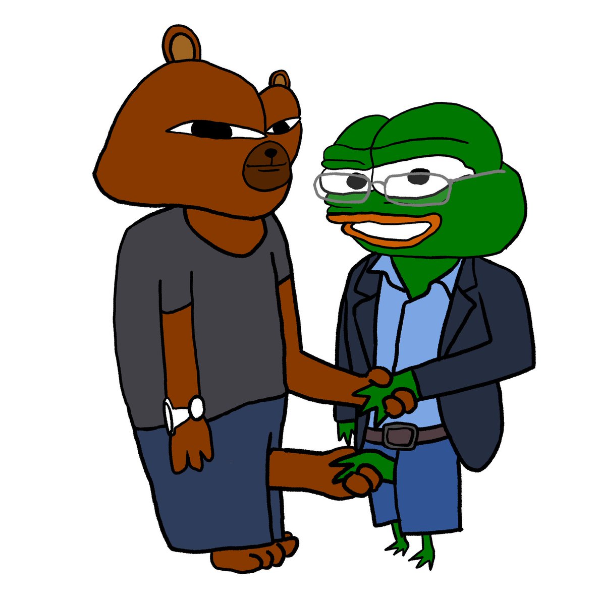 BOBOxPEPE's tweet photo. Establishing meaningful partnership between BOBO 🤝 PEPE .

Stay tuned! https://t.co/zqmRUpQYsw